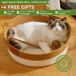 Instinct Basket | Handwoven & Chemical-Free Cat Territory