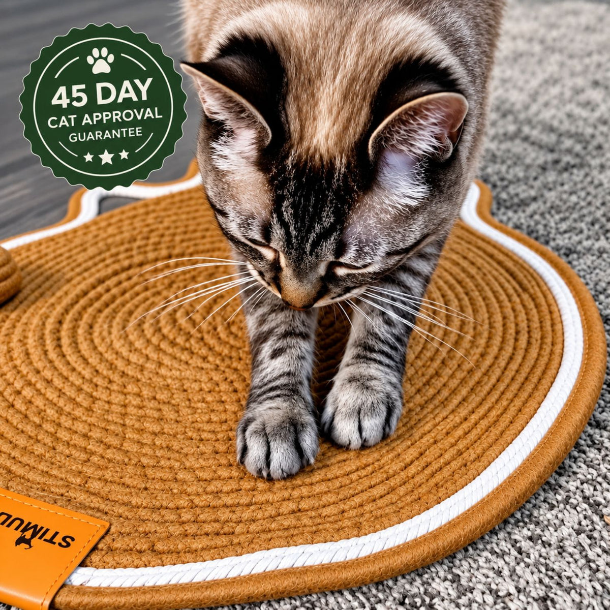 Instinct Mat | The Scratching Mat Her Biology Actually Recognizes (NEW)