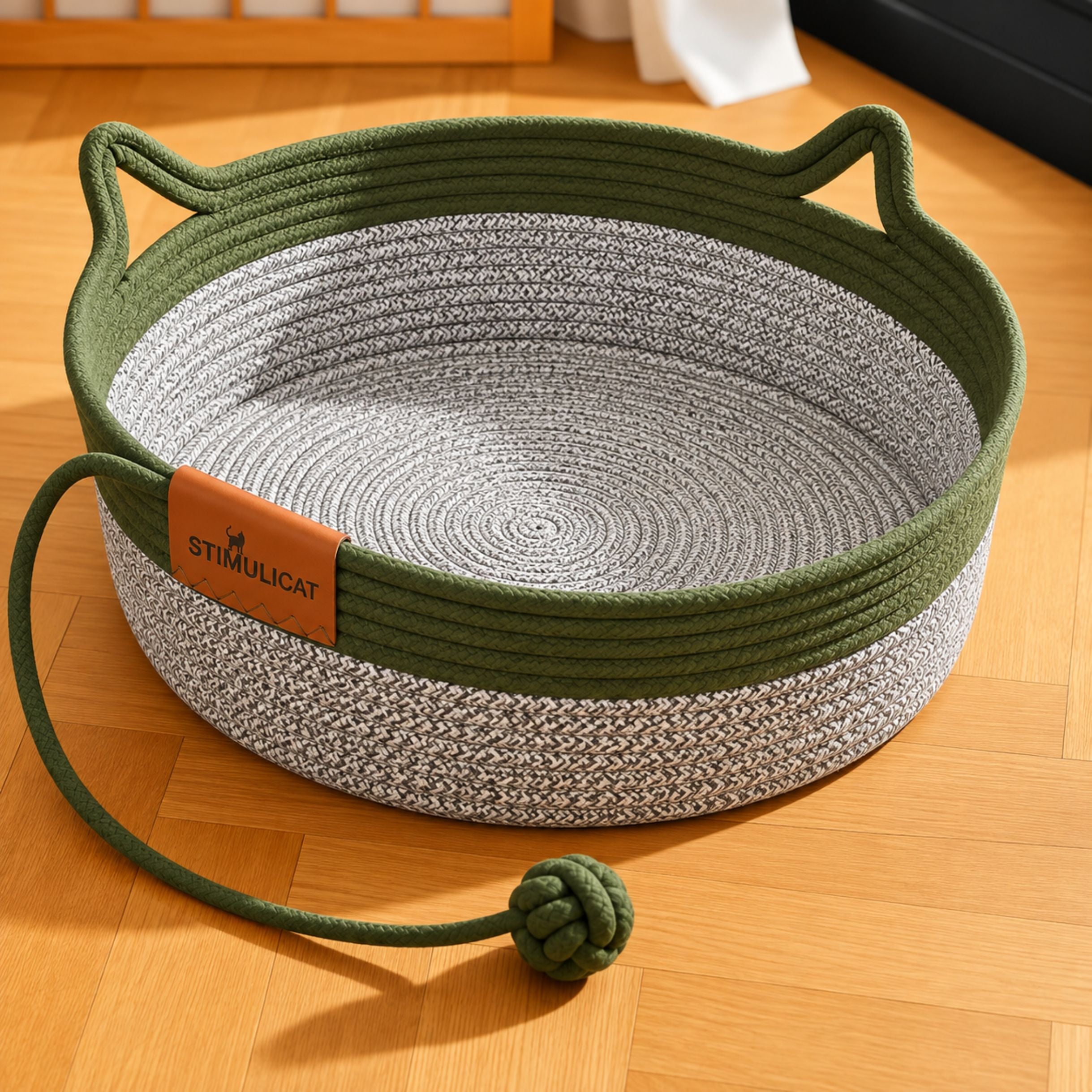 Instinct Basket™ | Meet the First Research-Backed Passive Deshedding Basket for Indoor Cats