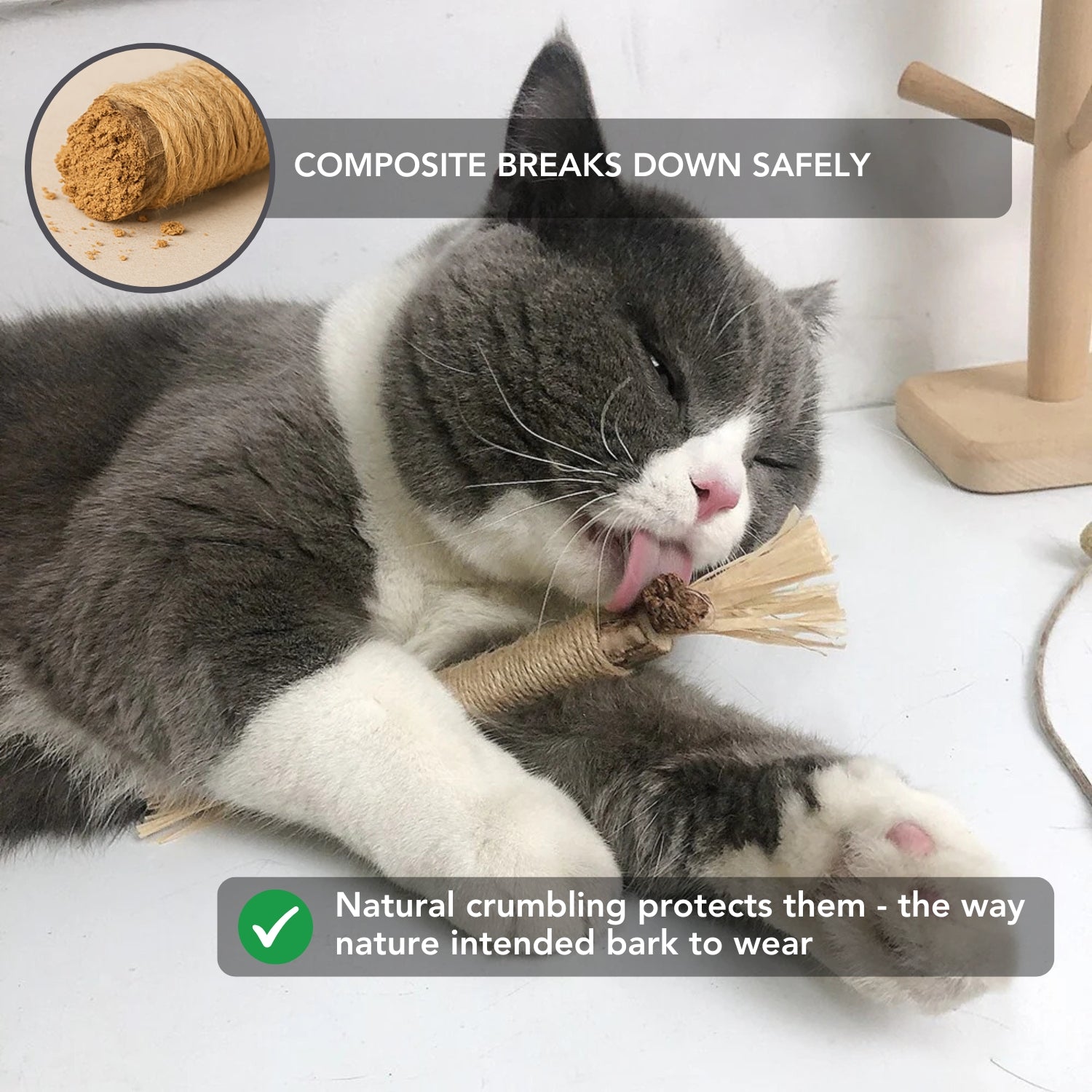 Instinct Dental Stick | Natural Plaque & Tartar Control | 100% Natural