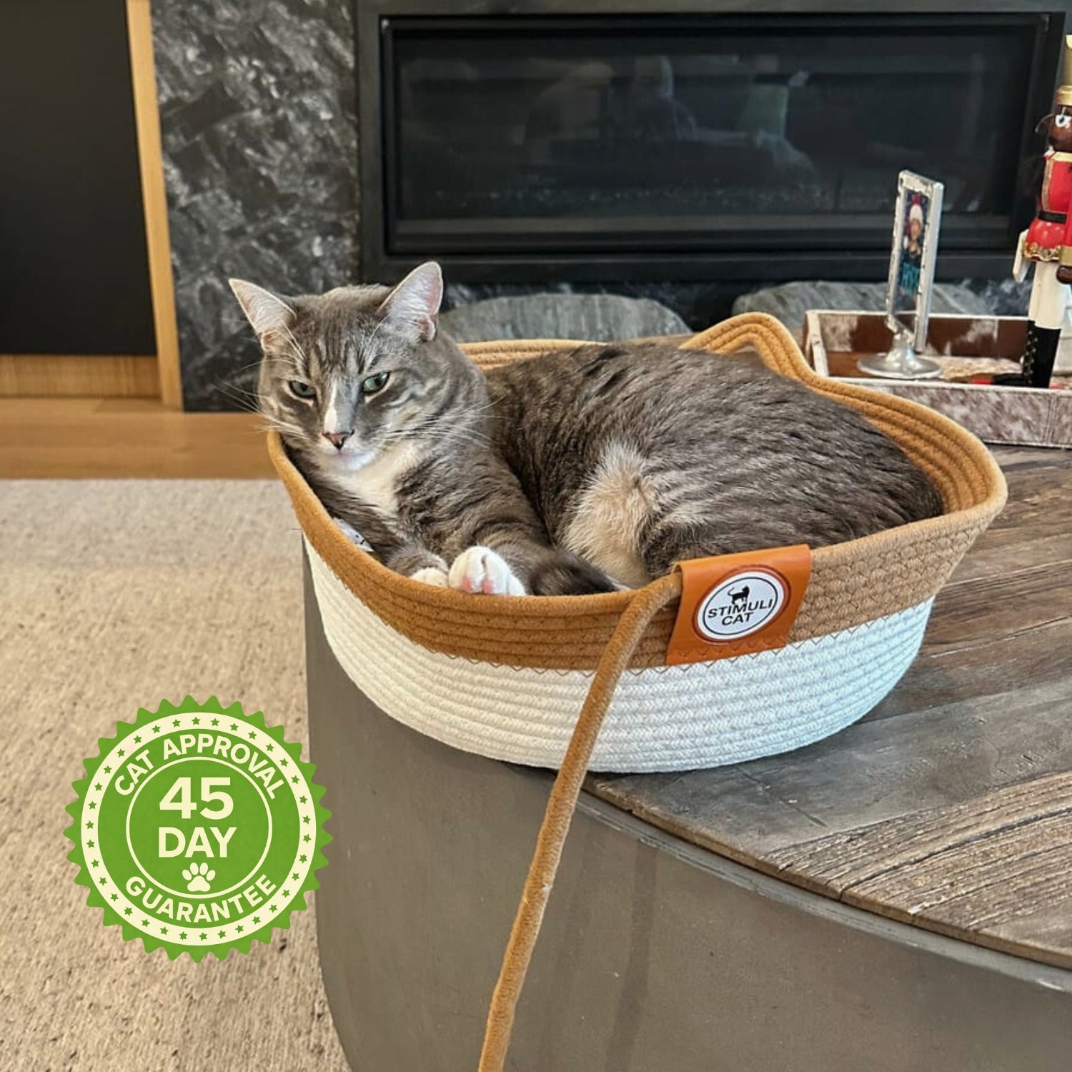 Instinct Basket | Meet the first research-backed natural territory for indoor cats